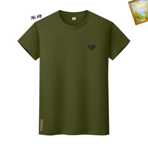 Prada T-Shirts Short Sleeved For Unisex #1217699 $25.00 USD, Wholesale Replica Prada T-Shirts