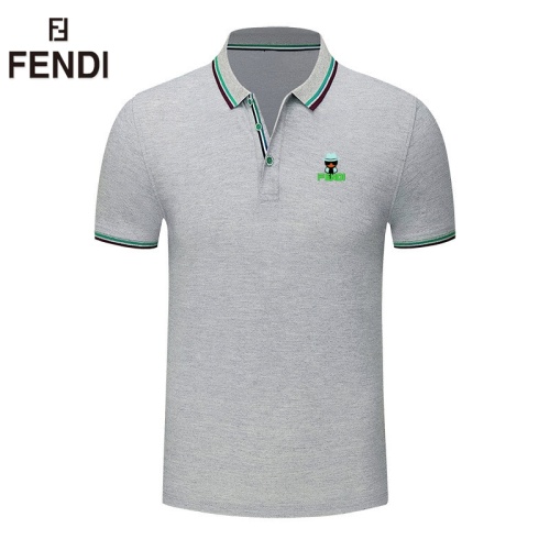 Fendi T-Shirts Short Sleeved For Men #1217866 $29.00 USD, Wholesale Replica Fendi T-Shirts