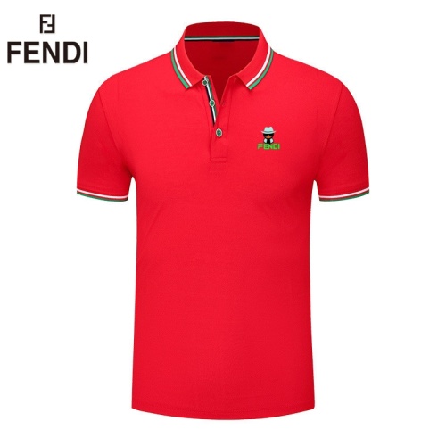Fendi T-Shirts Short Sleeved For Men #1217868