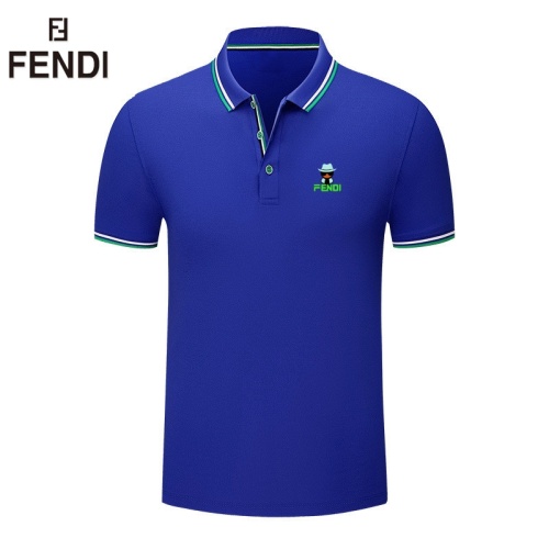 Fendi T-Shirts Short Sleeved For Men #1217869 $29.00 USD, Wholesale Replica Fendi T-Shirts