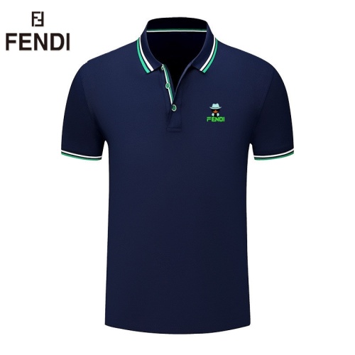 Fendi T-Shirts Short Sleeved For Men #1217870 $29.00 USD, Wholesale Replica Fendi T-Shirts
