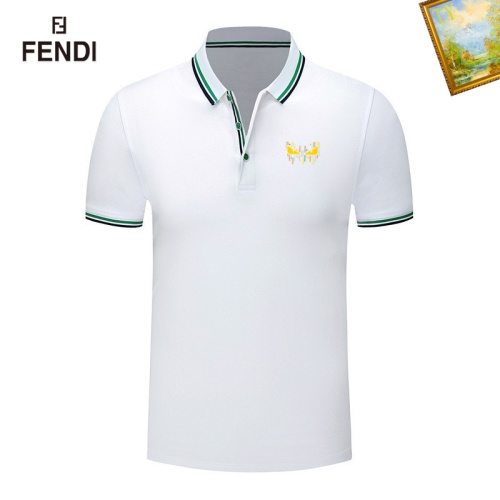 Fendi T-Shirts Short Sleeved For Men #1217894 $29.00 USD, Wholesale Replica Fendi T-Shirts