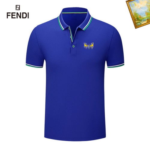 Fendi T-Shirts Short Sleeved For Men #1217898 $29.00 USD, Wholesale Replica Fendi T-Shirts