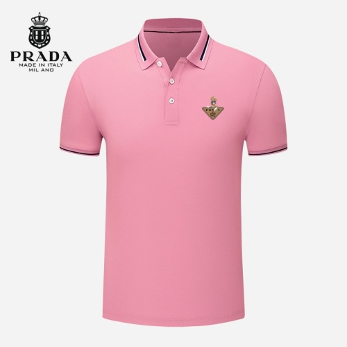 Prada T-Shirts Short Sleeved For Men #1217989