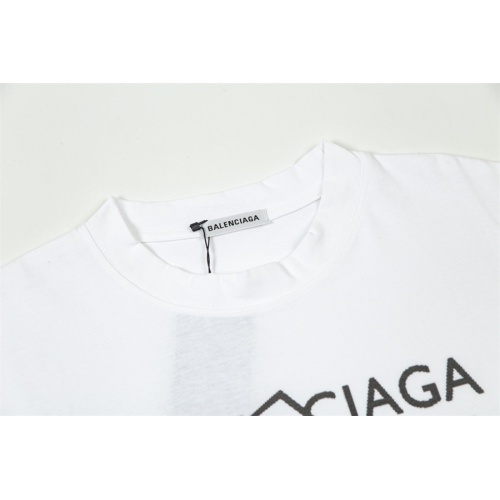 Replica Balenciaga T-Shirts Short Sleeved For Unisex #1218085 $42.00 USD for Wholesale