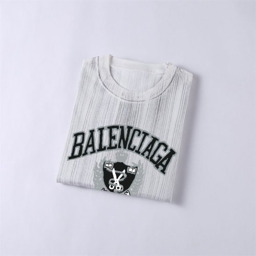 Replica Balenciaga T-Shirts Short Sleeved For Unisex #1218090 $48.00 USD for Wholesale