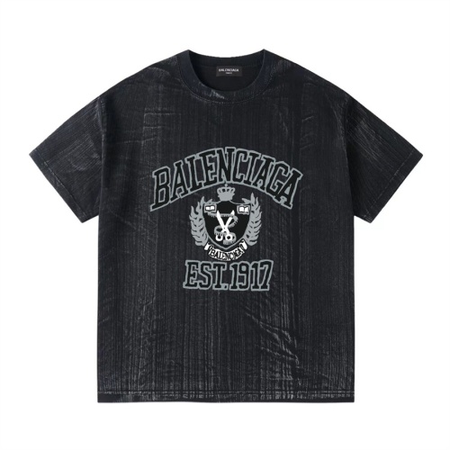 Balenciaga T-Shirts Short Sleeved For Unisex #1218091 $48.00 USD, Wholesale Replica Balenciaga T-Shirts