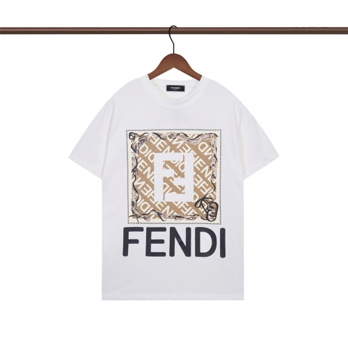 Fendi T-Shirts Short Sleeved For Unisex #1218193