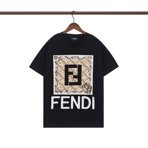 Fendi T-Shirts Short Sleeved For Unisex #1218194 $32.00 USD, Wholesale Replica Fendi T-Shirts