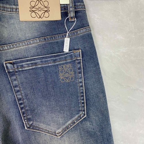 Replica LOEWE Jeans For Men #1218214 $85.00 USD for Wholesale