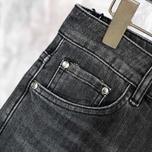 Replica Yves Saint Laurent YSL Jeans For Men #1218235 $80.00 USD for Wholesale
