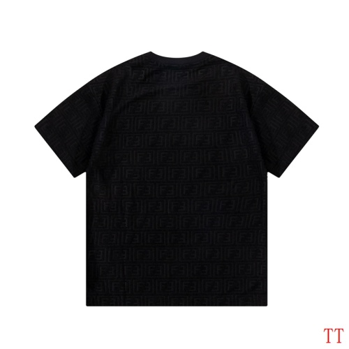 Replica Fendi T-Shirts Short Sleeved For Unisex #1218282 $42.00 USD for Wholesale