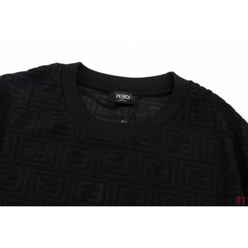 Replica Fendi T-Shirts Short Sleeved For Unisex #1218282 $42.00 USD for Wholesale