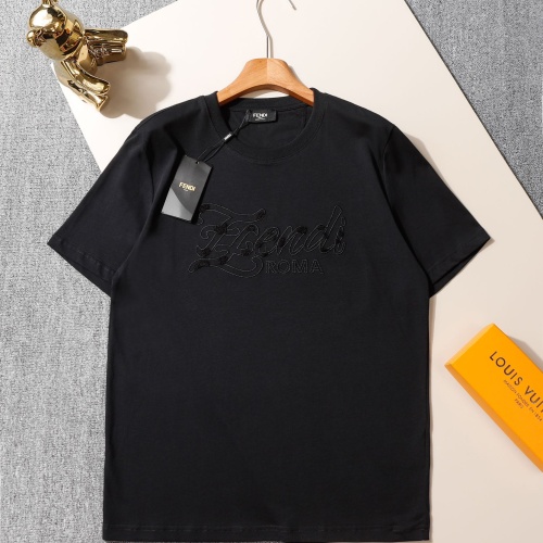 Fendi T-Shirts Short Sleeved For Unisex #1218379 $60.00 USD, Wholesale Replica Fendi T-Shirts