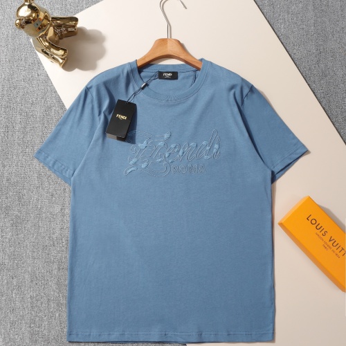 Fendi T-Shirts Short Sleeved For Unisex #1218380 $60.00 USD, Wholesale Replica Fendi T-Shirts