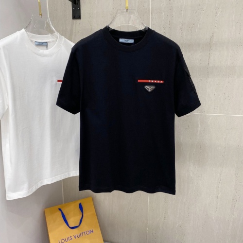 Prada T-Shirts Short Sleeved For Unisex #1218426