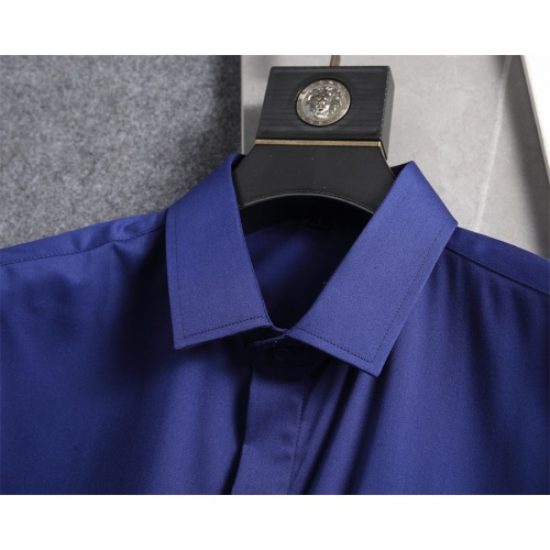 Replica Prada Shirts Long Sleeved For Men #1218517 $40.00 USD for Wholesale