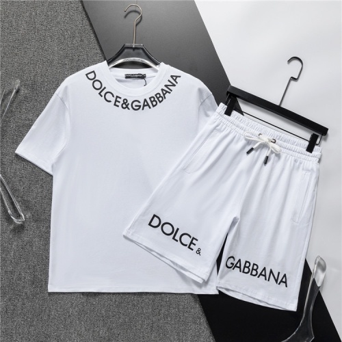 Dolce & Gabbana D&G Tracksuits Short Sleeved For Men #1218833