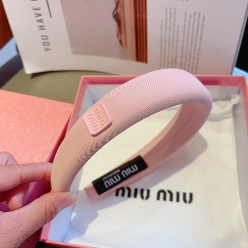 Replica MIU MIU Headband For Women #1218853 $27.00 USD for Wholesale