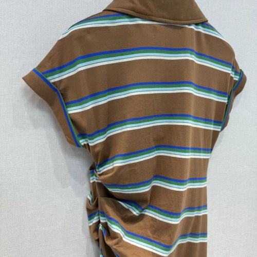 Replica MIU MIU Dresses Short Sleeved For Women #1219119 $108.00 USD for Wholesale