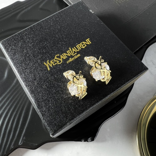 Replica Yves Saint Laurent YSL Earrings For Women #1219202 $34.00 USD for Wholesale