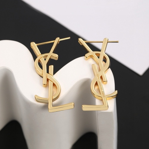 Replica Yves Saint Laurent YSL Earrings For Women #1219265 $25.00 USD for Wholesale