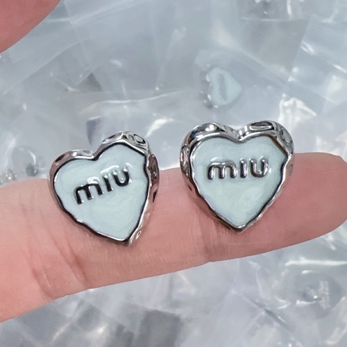 MIU MIU Earrings For Women #1219830 $27.00 USD, Wholesale Replica MIU MIU Earrings