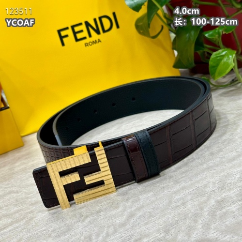 Replica Fendi AAA Quality Belts For Men #1219861 $64.00 USD for Wholesale