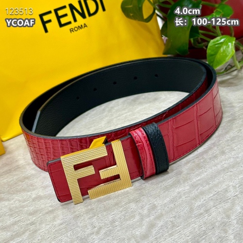 Replica Fendi AAA Quality Belts For Men #1219863 $64.00 USD for Wholesale