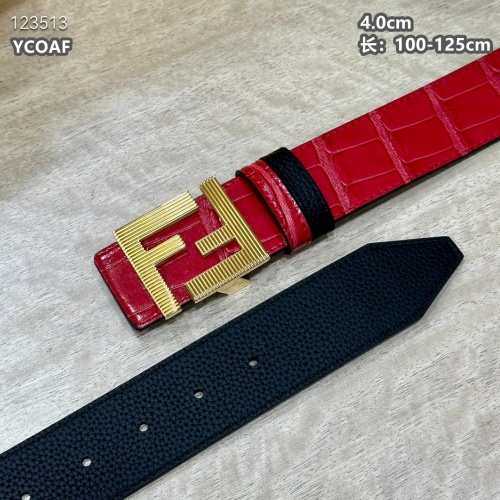 Replica Fendi AAA Quality Belts For Men #1219863 $64.00 USD for Wholesale
