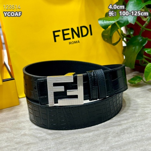 Replica Fendi AAA Quality Belts For Men #1219865 $64.00 USD for Wholesale