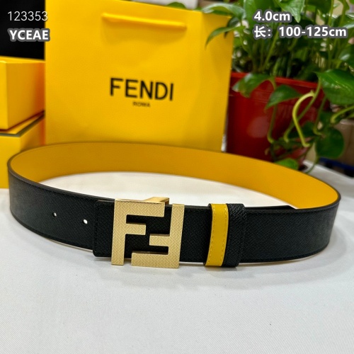 Replica Fendi AAA Quality Belts For Men #1219896 $60.00 USD for Wholesale