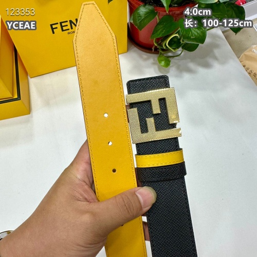 Replica Fendi AAA Quality Belts For Men #1219896 $60.00 USD for Wholesale