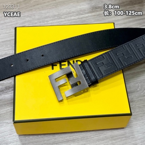 Replica Fendi AAA Quality Belts For Men #1219911 $60.00 USD for Wholesale