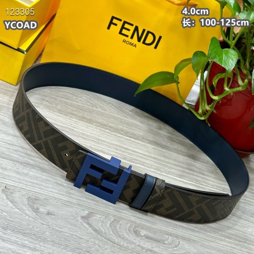 Replica Fendi AAA Quality Belts For Men #1220017 $56.00 USD for Wholesale