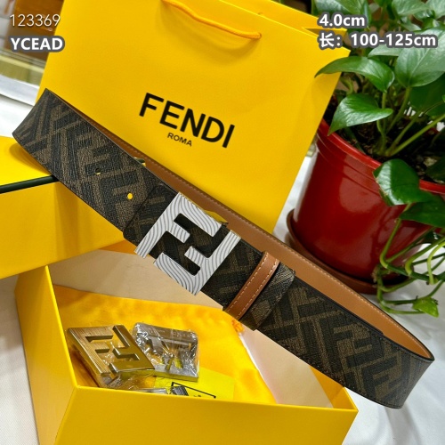 Replica Fendi AAA Quality Belts For Men #1220040 $56.00 USD for Wholesale
