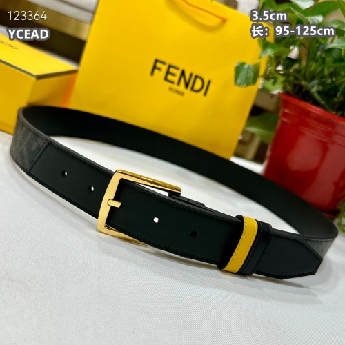 Replica Fendi AAA Quality Belts For Men #1220083 $56.00 USD for Wholesale