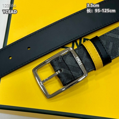 Replica Fendi AAA Quality Belts For Men #1220087 $56.00 USD for Wholesale