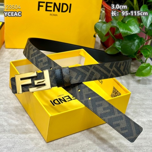 Fendi AAA Quality Belts For Men #1220089 $52.00 USD, Wholesale Replica Fendi AAA Quality Belts