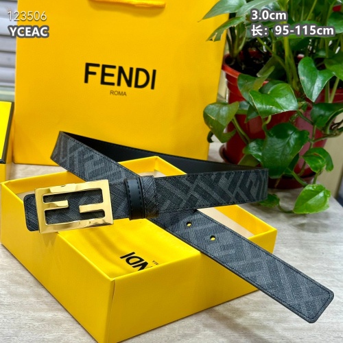 Fendi AAA Quality Belts For Men #1220092 $52.00 USD, Wholesale Replica Fendi AAA Quality Belts