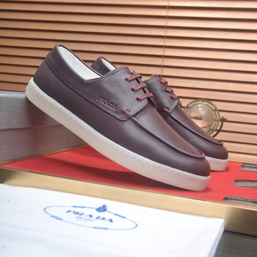 Replica Prada Casual Shoes For Men #1220635 $98.00 USD for Wholesale