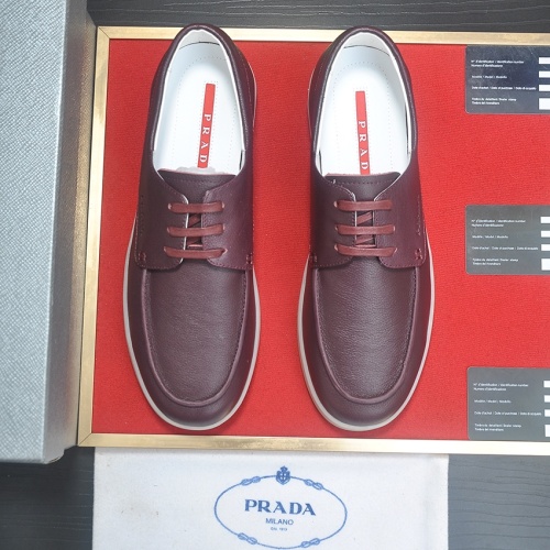 Replica Prada Casual Shoes For Men #1220635 $98.00 USD for Wholesale