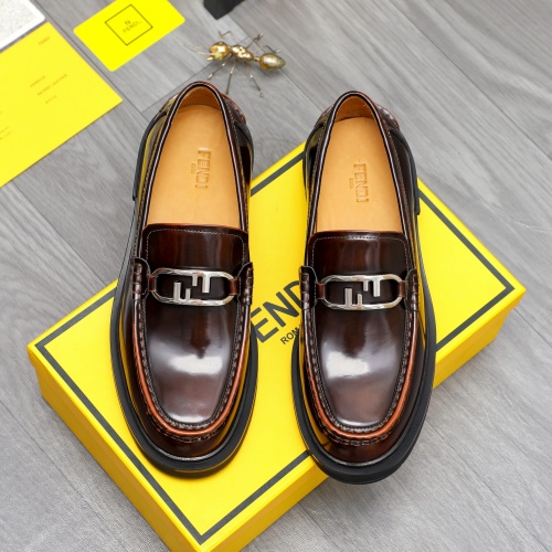 Fendi Leather Shoes For Men #1220970 $96.00 USD, Wholesale Replica Fendi Leather Shoes