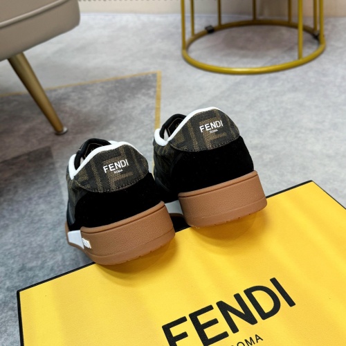 Replica Fendi Casual Shoes For Men #1221054 $102.00 USD for Wholesale