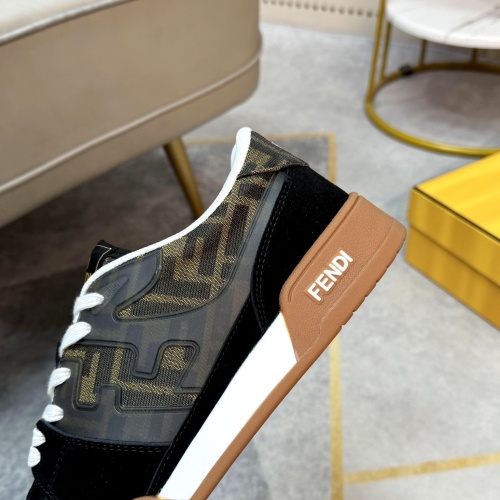 Replica Fendi Casual Shoes For Women #1221055 $102.00 USD for Wholesale