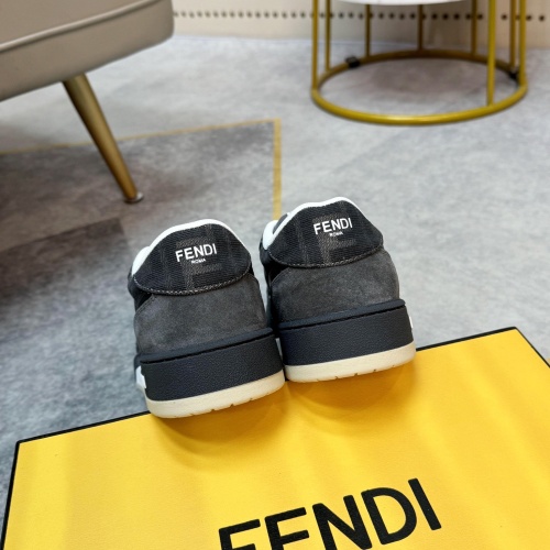 Replica Fendi Casual Shoes For Men #1221056 $102.00 USD for Wholesale