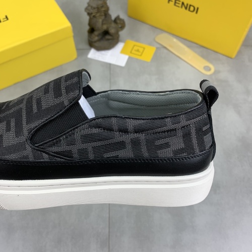 Replica Fendi Casual Shoes For Men #1221237 $72.00 USD for Wholesale