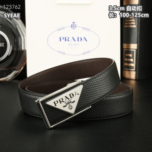 Prada AAA Quality Belts For Men #1221255 $60.00 USD, Wholesale Replica Prada AAA Quality Belts