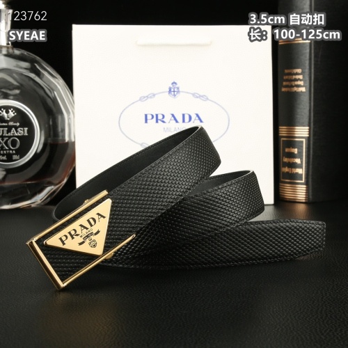 Prada AAA Quality Belts For Men #1221256 $60.00 USD, Wholesale Replica Prada AAA Quality Belts