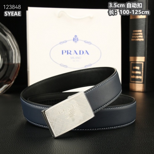 Prada AAA Quality Belts For Men #1221257 $60.00 USD, Wholesale Replica Prada AAA Quality Belts